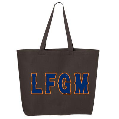 LFGM Vintage Baseball Fans Catchers Pitchers 25L Jumbo Tote