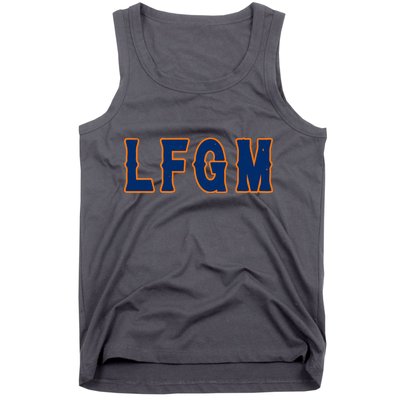 LFGM Vintage Baseball Fans Catchers Pitchers Tank Top