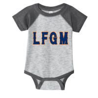 LFGM Vintage Baseball Fans Catchers Pitchers Infant Baby Jersey Bodysuit