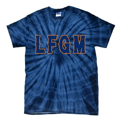 LFGM Vintage Baseball Fans Catchers Pitchers Tie-Dye T-Shirt