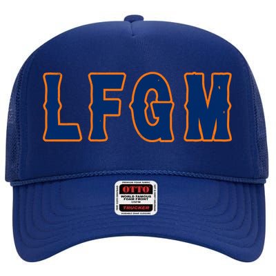 LFGM Vintage Baseball Fans Catchers Pitchers High Crown Mesh Back Trucker Hat