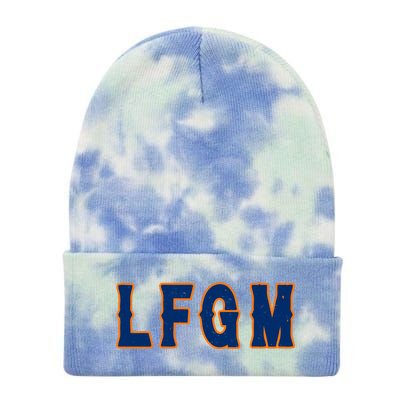 LFGM Vintage Baseball Fans Catchers Pitchers Tie Dye 12in Knit Beanie