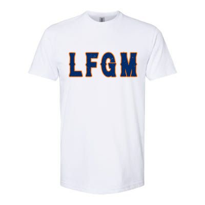 LFGM Vintage Baseball Fans Catchers Pitchers Softstyle® CVC T-Shirt