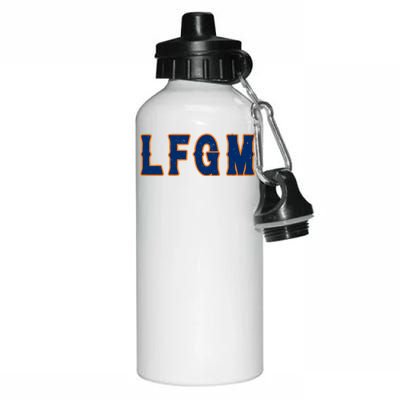 LFGM Vintage Baseball Fans Catchers Pitchers Aluminum Water Bottle