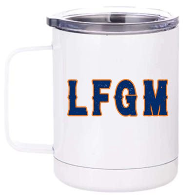 LFGM Vintage Baseball Fans Catchers Pitchers 12 oz Stainless Steel Tumbler Cup