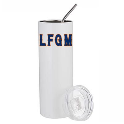 LFGM Vintage Baseball Fans Catchers Pitchers Stainless Steel Tumbler