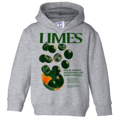 Limes Funny High In Vitamin C Antioxidants Other Nutrients Toddler Hoodie