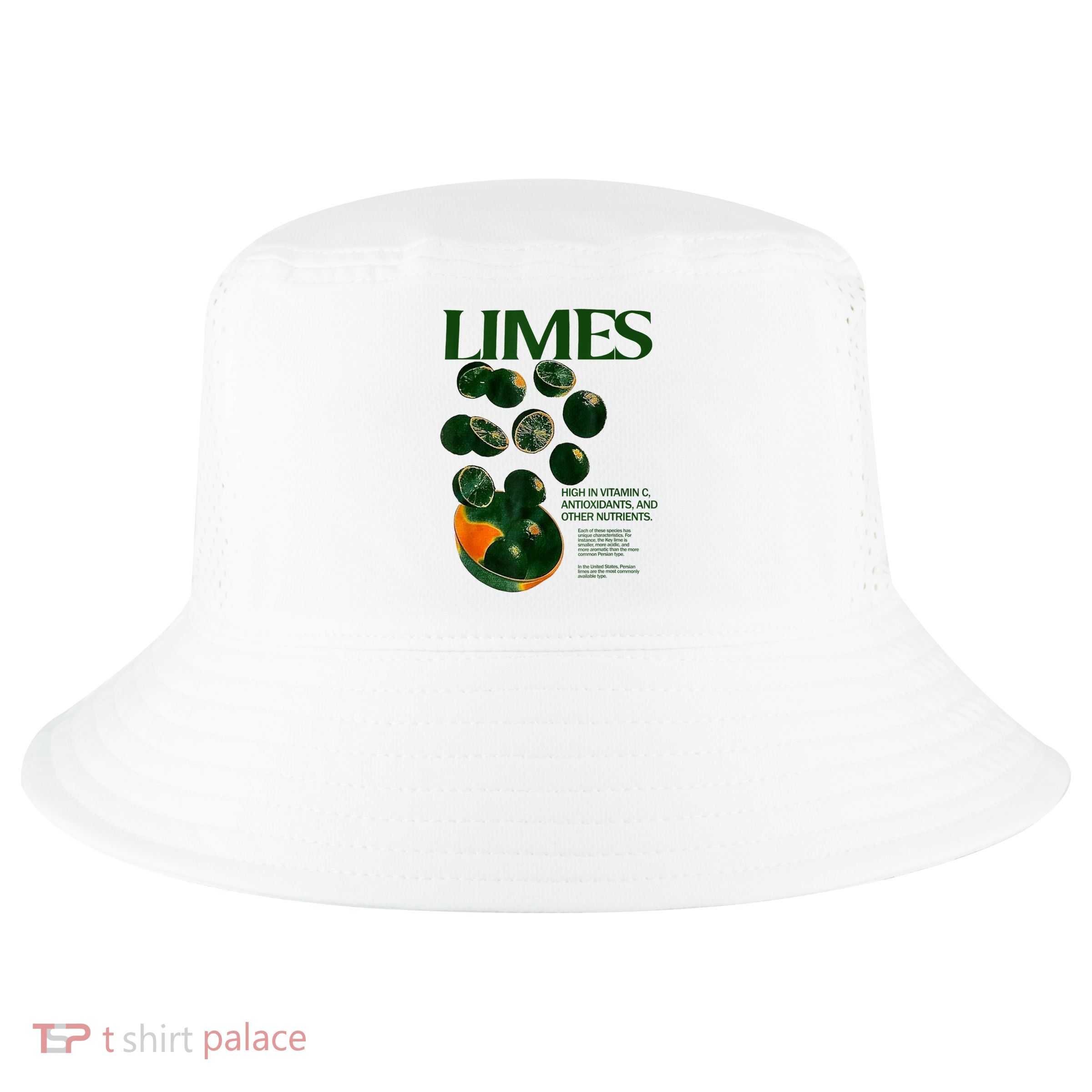 Limes Funny High In Vitamin C Antioxidants Other Nutrients Cool Comfort Performance Bucket Hat