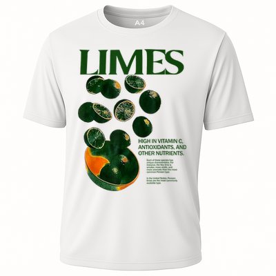 Limes Funny High In Vitamin C Antioxidants Other Nutrients Performance Shirt