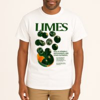 Limes Funny High In Vitamin C Antioxidants Other Nutrients Tall T-Shirt
