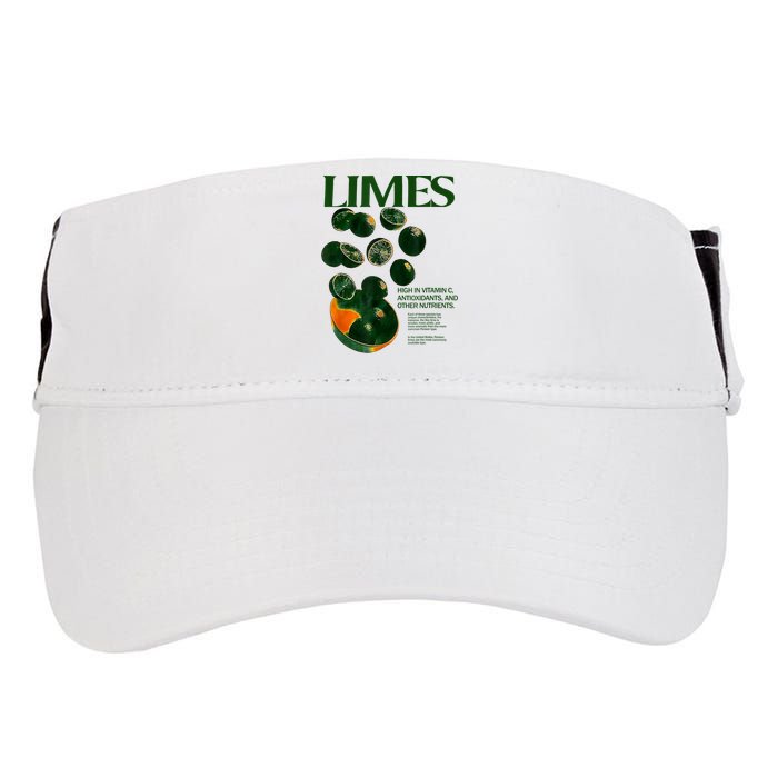 Limes Funny High In Vitamin C Antioxidants Other Nutrients Adult Drive Performance Visor