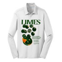 Limes Funny High In Vitamin C Antioxidants Other Nutrients Silk Touch Performance Long Sleeve Polo