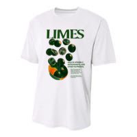 Limes Funny High In Vitamin C Antioxidants Other Nutrients Youth Performance Sprint T-Shirt