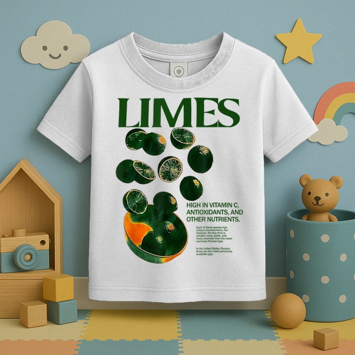 Limes Funny High In Vitamin C Antioxidants Other Nutrients Toddler T-Shirt