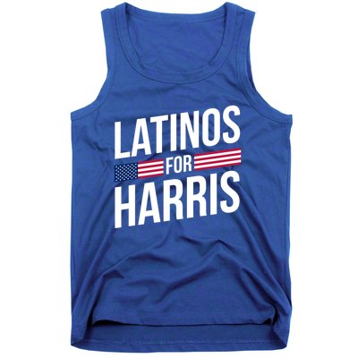 Latinos For Harris 2024 President Kamala Harris 47 Spanish Funny Gift Tank Top