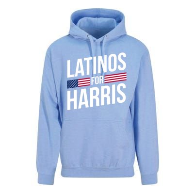 Latinos For Harris 2024 President Kamala Harris 47 Spanish Funny Gift Unisex Surf Hoodie