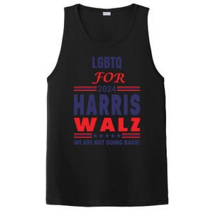 Lgbtq For Harris Walz We Are Not Going Back Gift PosiCharge Competitor Tank