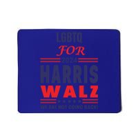 Lgbtq For Harris Walz We Are Not Going Back Gift Mousepad