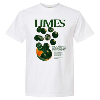 Limes Funny High In Vitamin C Antioxidants Other Nutrients Garment-Dyed Heavyweight T-Shirt