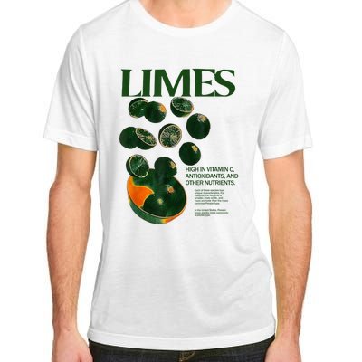 Limes Funny High In Vitamin C Antioxidants Other Nutrients Adult ChromaSoft Performance T-Shirt