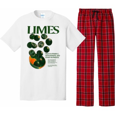 Limes Funny High In Vitamin C Antioxidants Other Nutrients Pajama Set