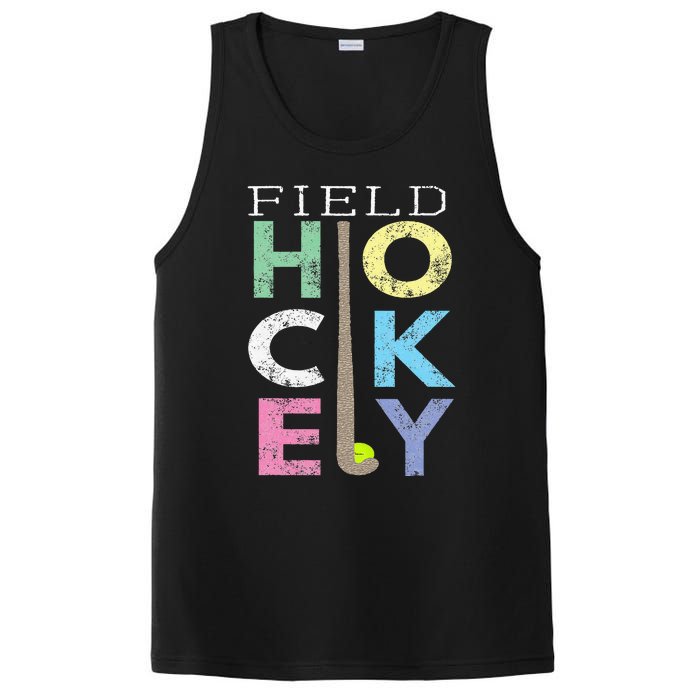 Love Field Hockey Fun Birthday Gift Product PosiCharge Competitor Tank