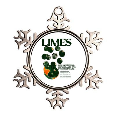 Limes Funny High In Vitamin C Antioxidants Other Nutrients Metallic Star Ornament