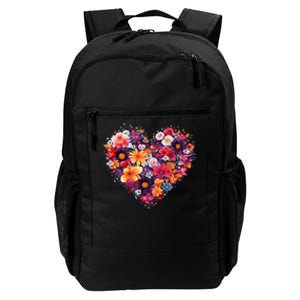 Lovely Flower Hearts Daily Commute Backpack