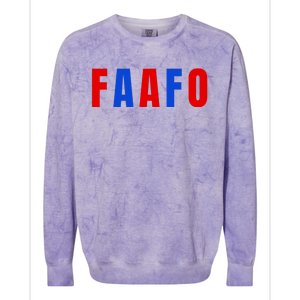 Limited Faafo Iykyk Paris 2024 Colorblast Crewneck Sweatshirt