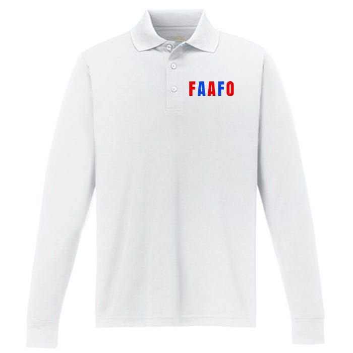 Limited Faafo Iykyk Paris 2024 Performance Long Sleeve Polo