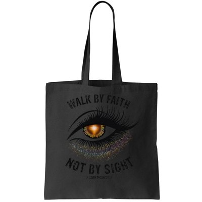 LGBTQ Faith Jesus Walk By Faith Not By Sight Angel Eye Bag