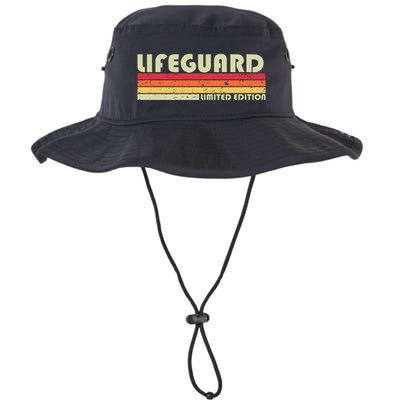 Lifeguard Funny Job Title Profession Birthday Worker Idea Bucket Hat