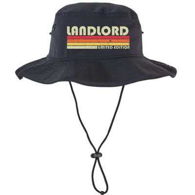 Landlord Funny Job Title Profession Birthday Worker Idea Bucket Hat