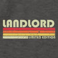 Landlord Funny Job Title Profession Birthday Worker Idea Vector Backpack