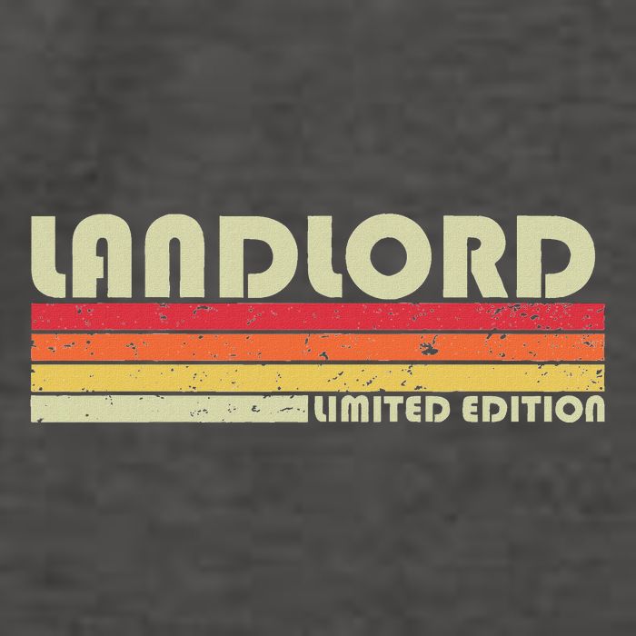 Landlord Funny Job Title Profession Birthday Worker Idea Vector Backpack