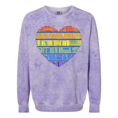 LOVE FOR KNOWLEDGE Colorblast Crewneck Sweatshirt