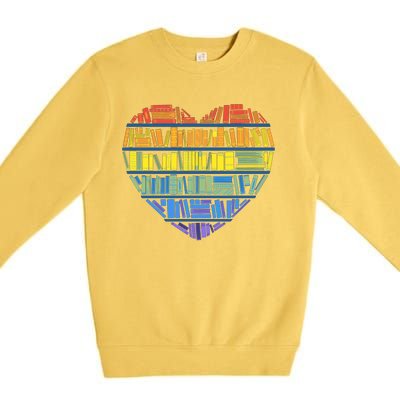 LOVE FOR KNOWLEDGE Premium Crewneck Sweatshirt