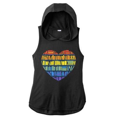 LOVE FOR KNOWLEDGE Ladies PosiCharge Tri-Blend Wicking Draft Hoodie Tank