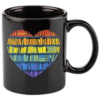 LOVE FOR KNOWLEDGE 11oz C Handle Ceramic Mug