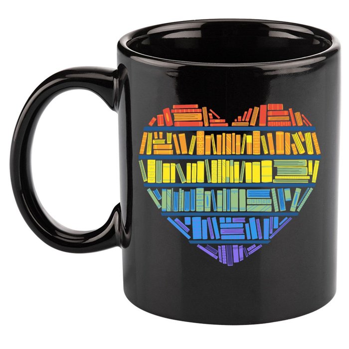 LOVE FOR KNOWLEDGE 11oz C Handle Ceramic Mug