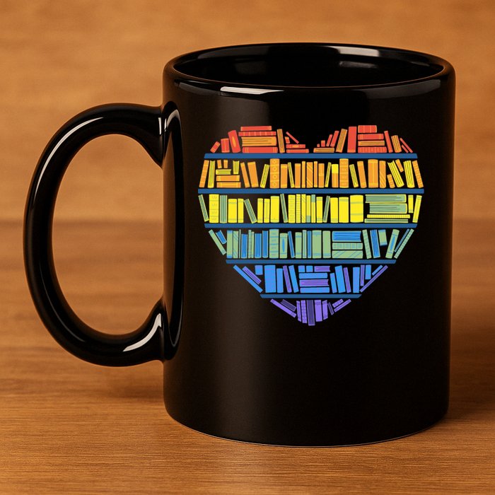 LOVE FOR KNOWLEDGE 11oz C Handle Ceramic Mug