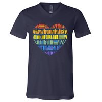 LOVE FOR KNOWLEDGE V-Neck T-Shirt