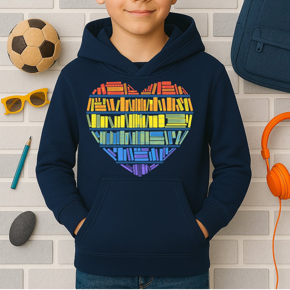 LOVE FOR KNOWLEDGE Kids Hoodie