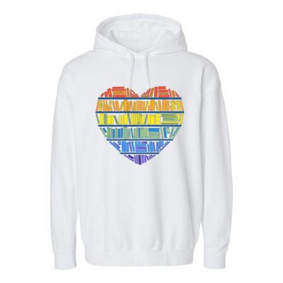 LOVE FOR KNOWLEDGE Garment-Dyed Fleece Hoodie