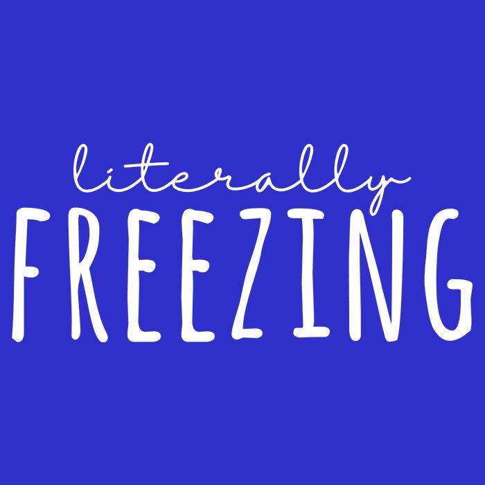 Literally Freezing Sweatshirt