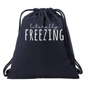 Literally Freezing Drawstring Bag