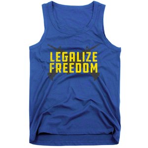 Legalize Freedom Libertarian Argift15 Gun Rights 2nd Adt Great Gift Tank Top