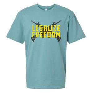 Legalize Freedom Libertarian Argift15 Gun Rights 2nd Adt Great Gift Sueded Cloud Jersey T-Shirt