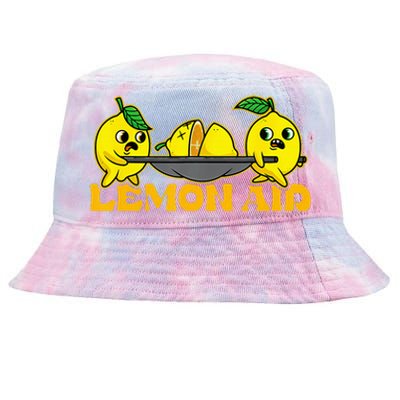 Lemonade Funny Lemon Aid Lemons Food Pun Fruit Nurse Tie-Dyed Bucket Hat