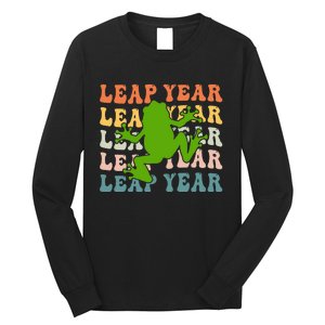 leap frog leap day 2024 Long Sleeve Shirt